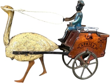 LEHMANN AFRICA OSTRICH MAIL CART