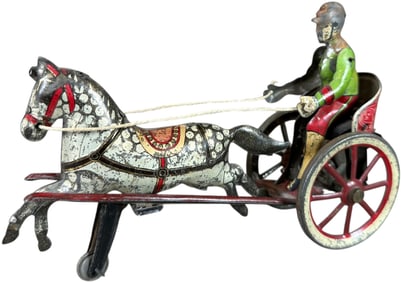 PRE-WAR JAPANESE HORSEDRAWN SULKY CART