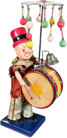 JAPANESE CLOWN WHIRLIGIG DRUMMER