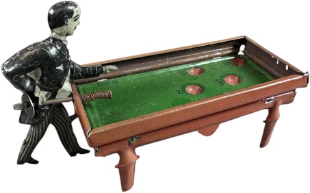 KELLERMANN BILLIARD PLAYER PENNY TOY