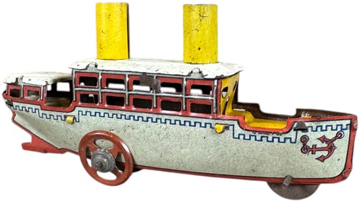 FISCHER OCEAN LINER PENNY TOY