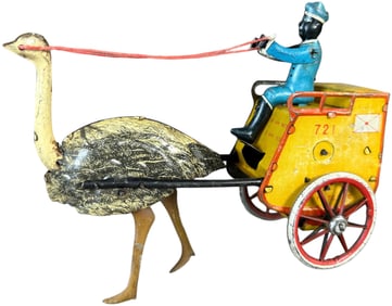 LEHMANN ZULU OSTRICH MAIL CART