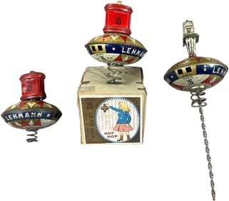 THREE LEHMANN HOP-HOP TOPS W/ A BOX