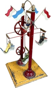EARLY GERMAN FERRIS WHEEL STEAM ACCESSORY
