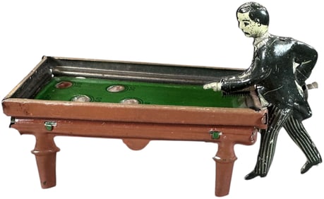 KELLERMANN BILLIARD PLAYER PENNY TOY