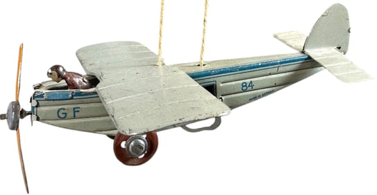 FISCHER CLIMBING AIRPLANE PENNY TOY