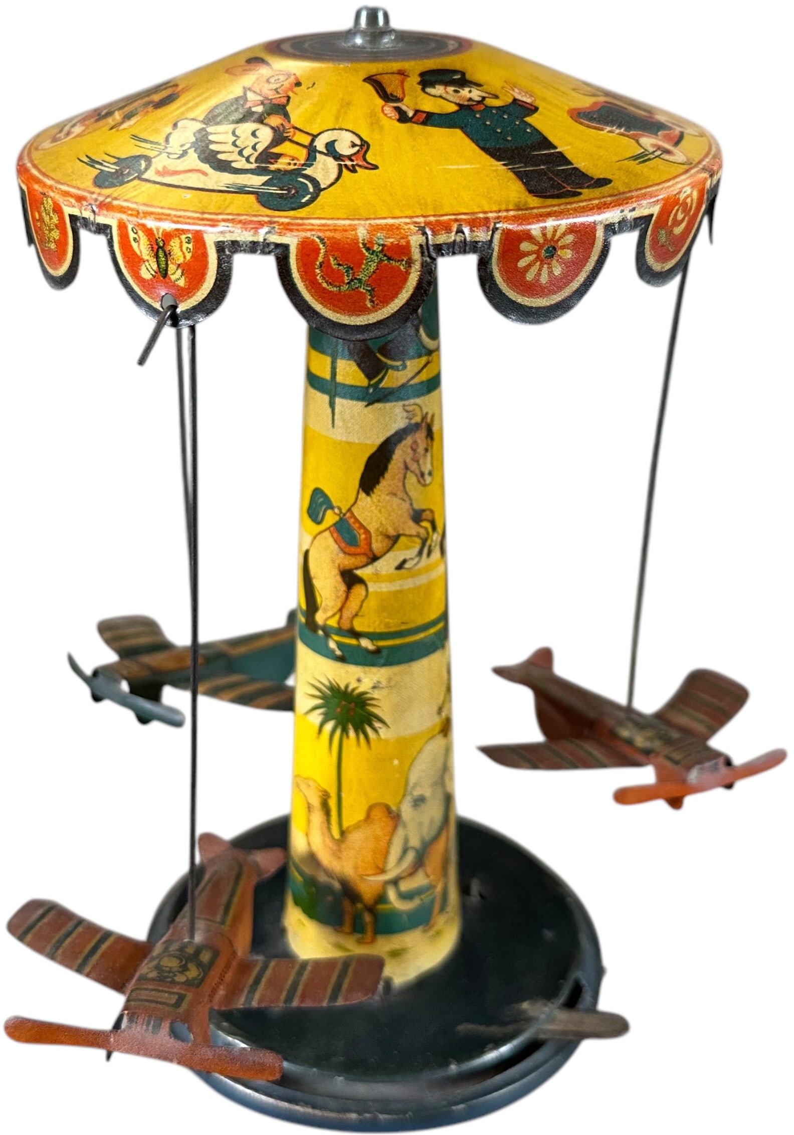 GERMAN MECHANICAL AIRPLANE GO-ROUND (1 of 4)