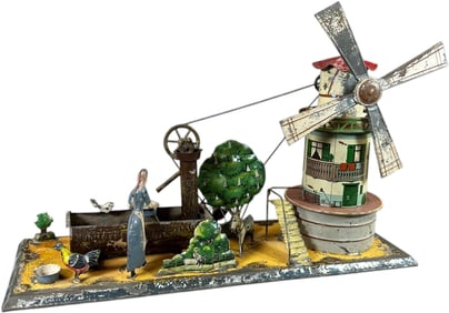 MOHR & KRAUSS  WINDMILL STEAM TOY