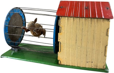 FERNAND MARTIN SQUIRREL IN CAGE