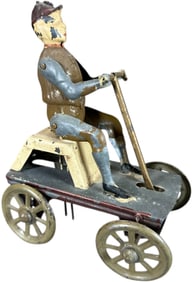 GERMAN BOY ON IRISH CART