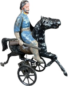 LEADING THE CHARGE HORSE RIDER WIND-UP