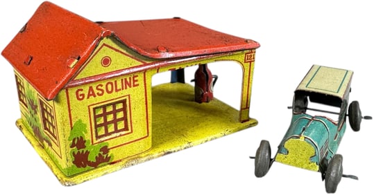 DISTLER BENZOIL AUTOMOTIVE STATION PENNY TOY
