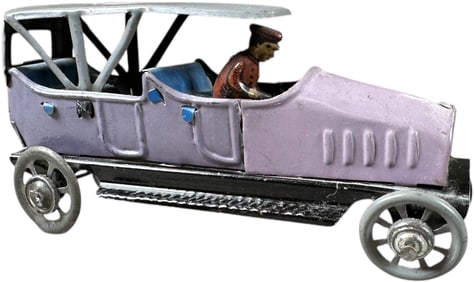 KELLERMANN PURPLE TOURING CAR PENNY TOY