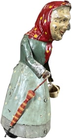 ISSMAYER OLD WOMAN WITH UMBRELLA