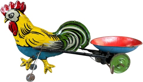 GUNTHERMANN ROOSTER EGG CART