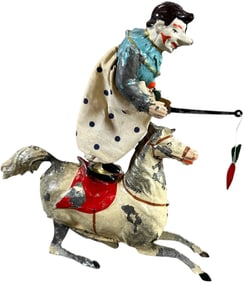 GUNTHERMANN CLOWN ON PRANCING HORSE