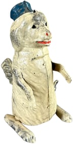 GERMAN WIND-UP DOG WITH TOP HAT