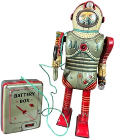 NOMURA BATTERY-OP WALKING SPACEMAN