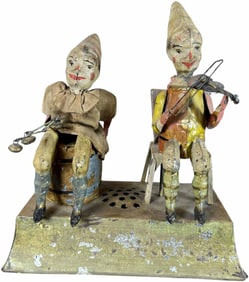 GUNTHERMANN SEATED CLOWN MUSICIANS