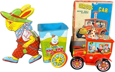 BUNNY CART W/ MYSTERY CIRCUS CAR