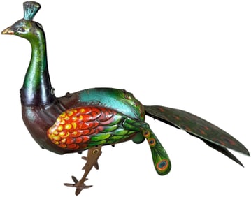 BLOMER & SCHULER WALKING PEACOCK