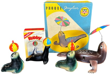 LEHMANN AND ARNOLD SEAL TOYS