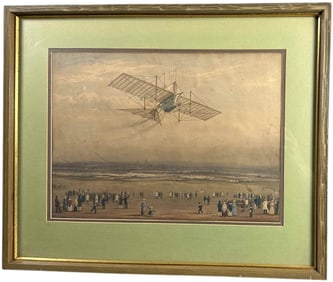 THE FIRST CARRIAGE THE ARIEL FRAMED PRINT