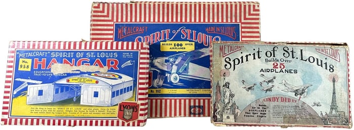 THREE METALCRAFT BUILD A PLANE KITS