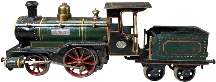 ERNST PLANK CLOCKWORK LOCOMOTIVE