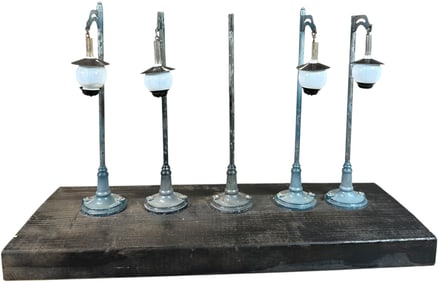 BING MOUNTED HANGING GLOBE LAMPS