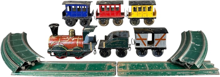 FRENCH FV PASSENGER SET W/ DISH TRACK