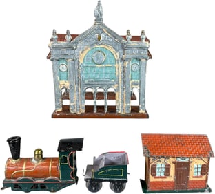 FV LOCOMOTIVE W/ STATION & GUARD HOUSE