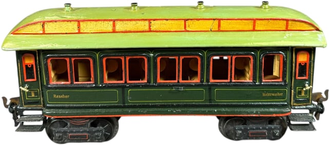 GREEN MARKLIN D WAGEN PASSENGER CAR
