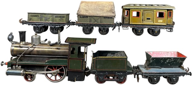 CARETTE LIVE STEAM FREIGHT SET