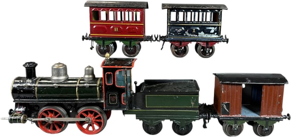 BING HAND PAINTED PASSENGER SET