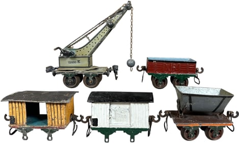 EARLY MARKLIN O GAUGE FREIGHT CARS