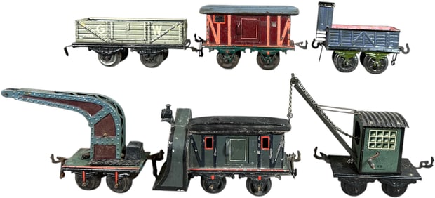 BING ROTARY SNOW PLOW W/ FREIGHT & CRANE CARS