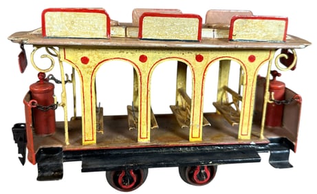 REPRODUCTION MARKLIN SUMMER TROLLEY