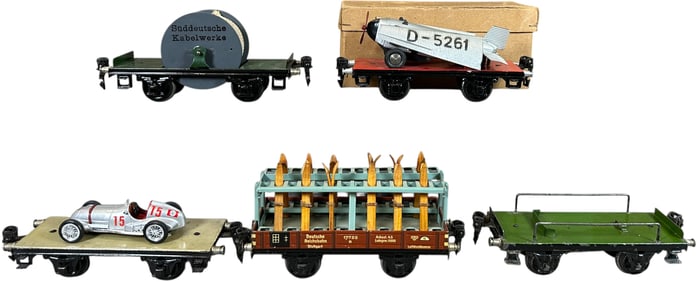 MARKLIN SPECIAL TRANSPORT WAGONS