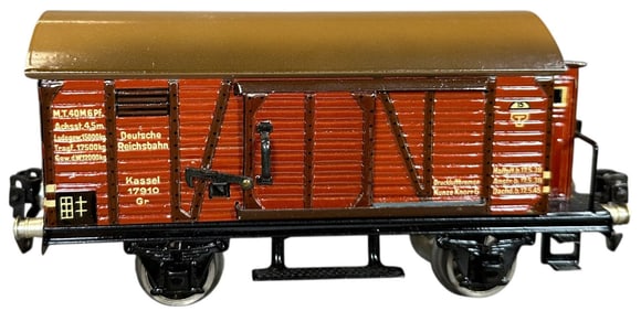 RARE MARKLIN 17910 BRAKE VAN WITH ELECTRIC LIGHTS
