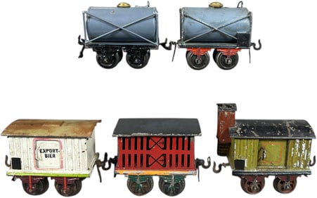 EARLY BING O GAUGE FREIGHT CARS