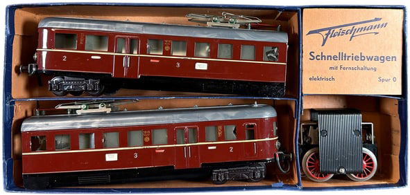 BOXED FLEISCHMANN SCHNELLTRIEBWAGEN TRAM