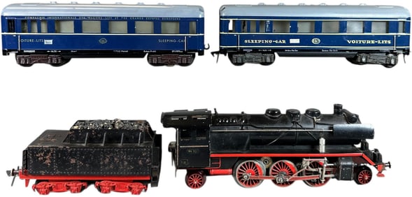 POSTWAR FLEISCHMANN PASSENGER SET