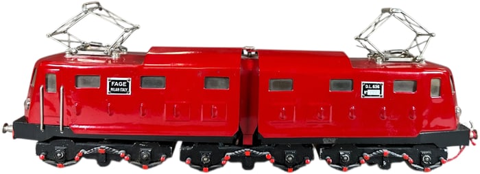RARE FAGE ITALIAN ELECTRIC LOCOMOTIVE