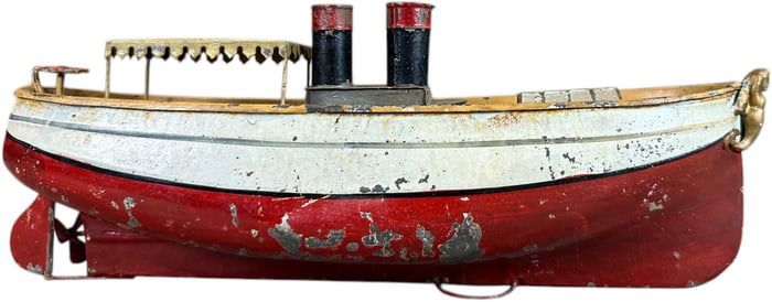 UBELACKER CLOCKWORK RIVER BOAT