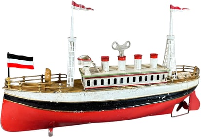CARETTE CLOCKWORK OCEAN LINER