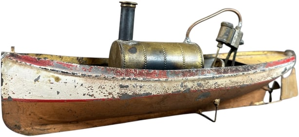 LIVE STEAM LAUNCH YACHT
