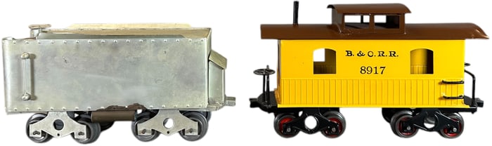 RARE HOWARD CABOOSE & TENDER