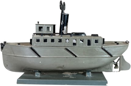 IVES CLOCKWORK TUGBOAT