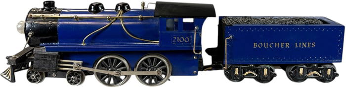 BOUCHER BLUE COMET 2100 LOCOMOTIVE